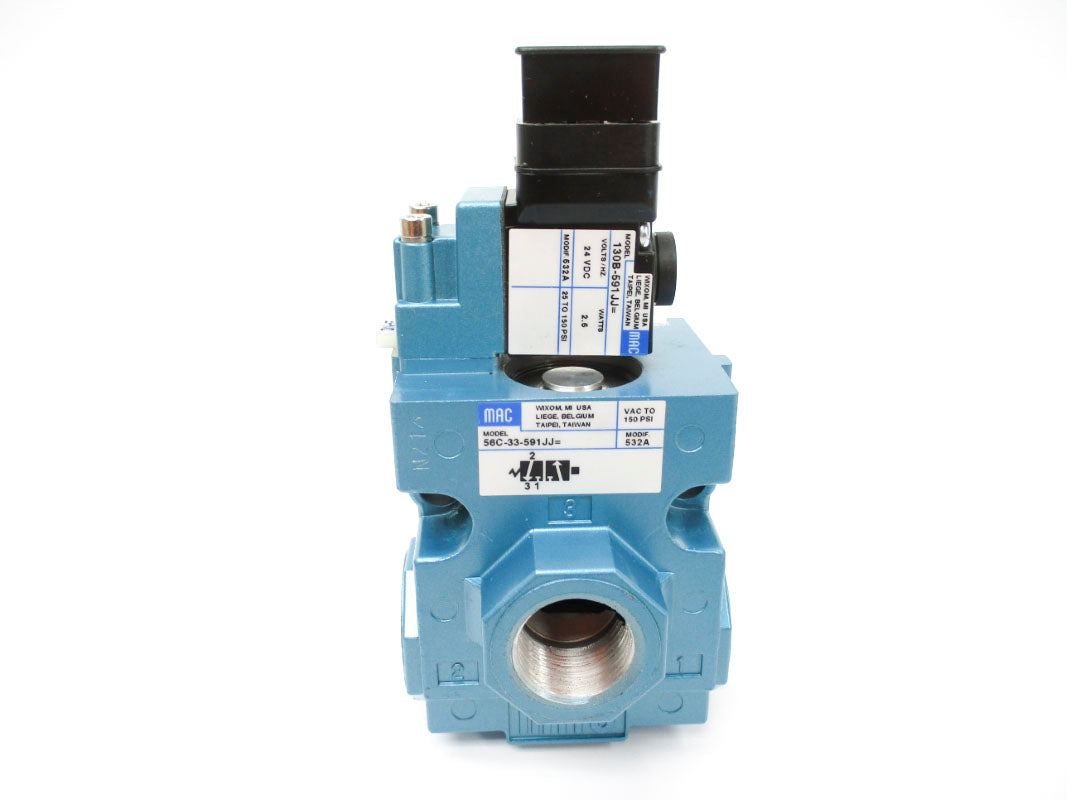 MAC 56C-33-591JJ 150PSI 24VDC NSMP