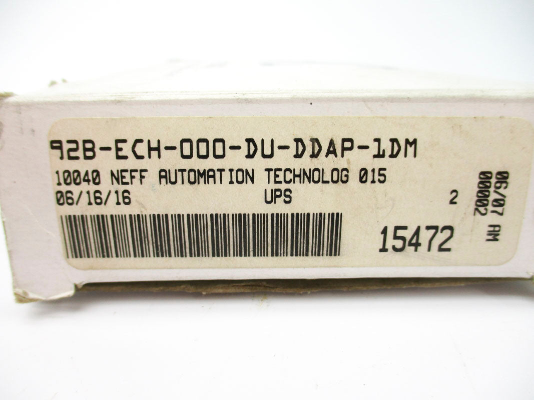 MAC 92B-ECH-000-DU-DDAP-1DM 24VDC 120PSI NSMP