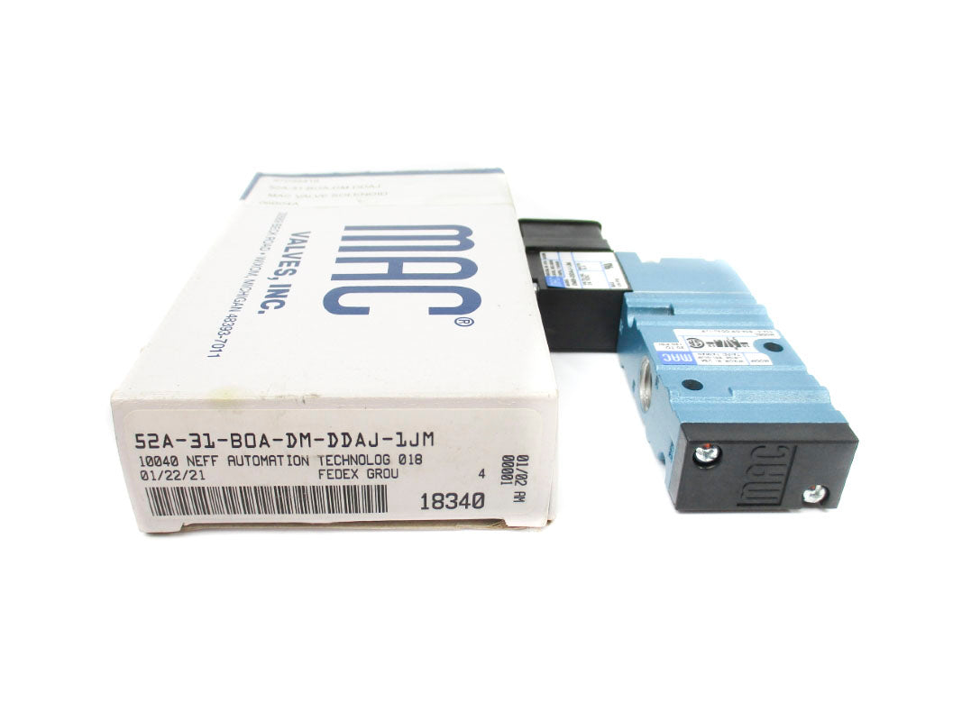 MAC 52A-31-BOA-DM-DDAJ-1JM 20-120PSI 24VDC NSMP