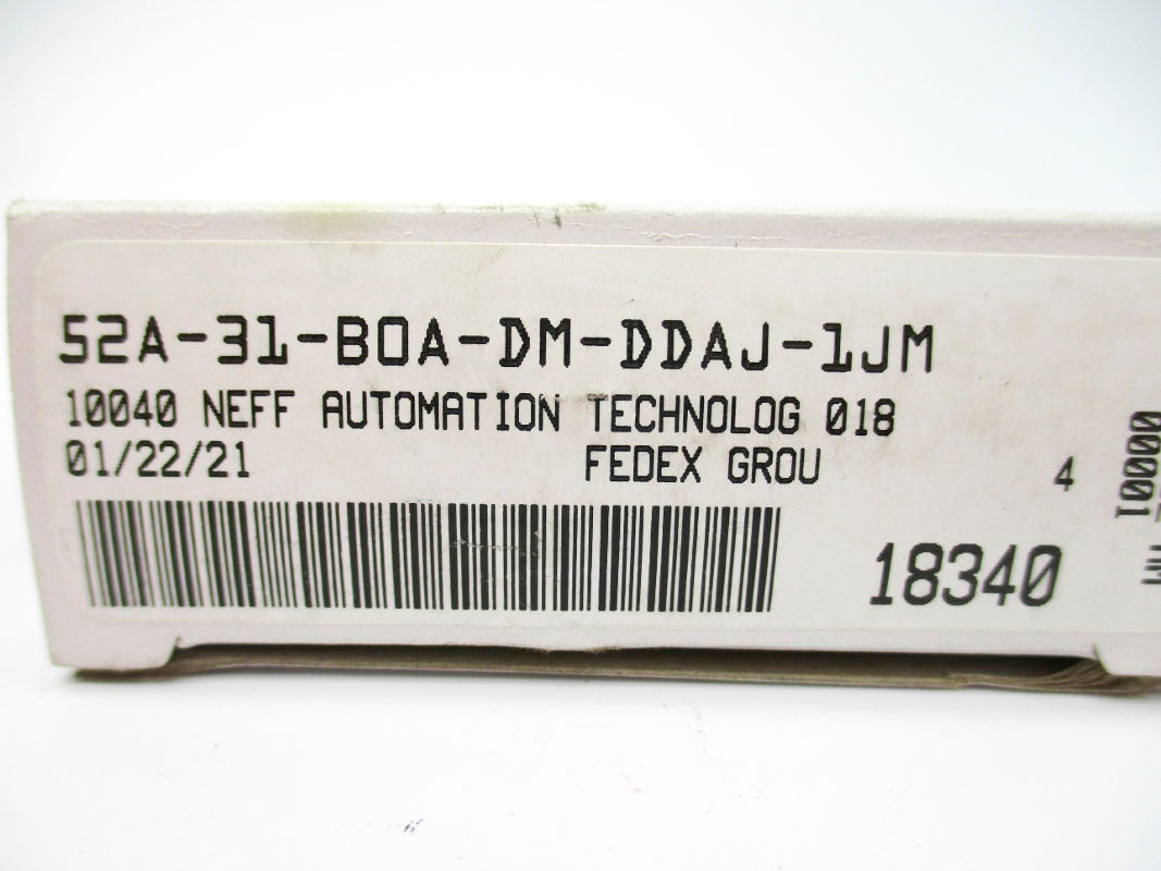 MAC 52A-31-BOA-DM-DDAJ-1JM 20-120PSI 24VDC NSMP