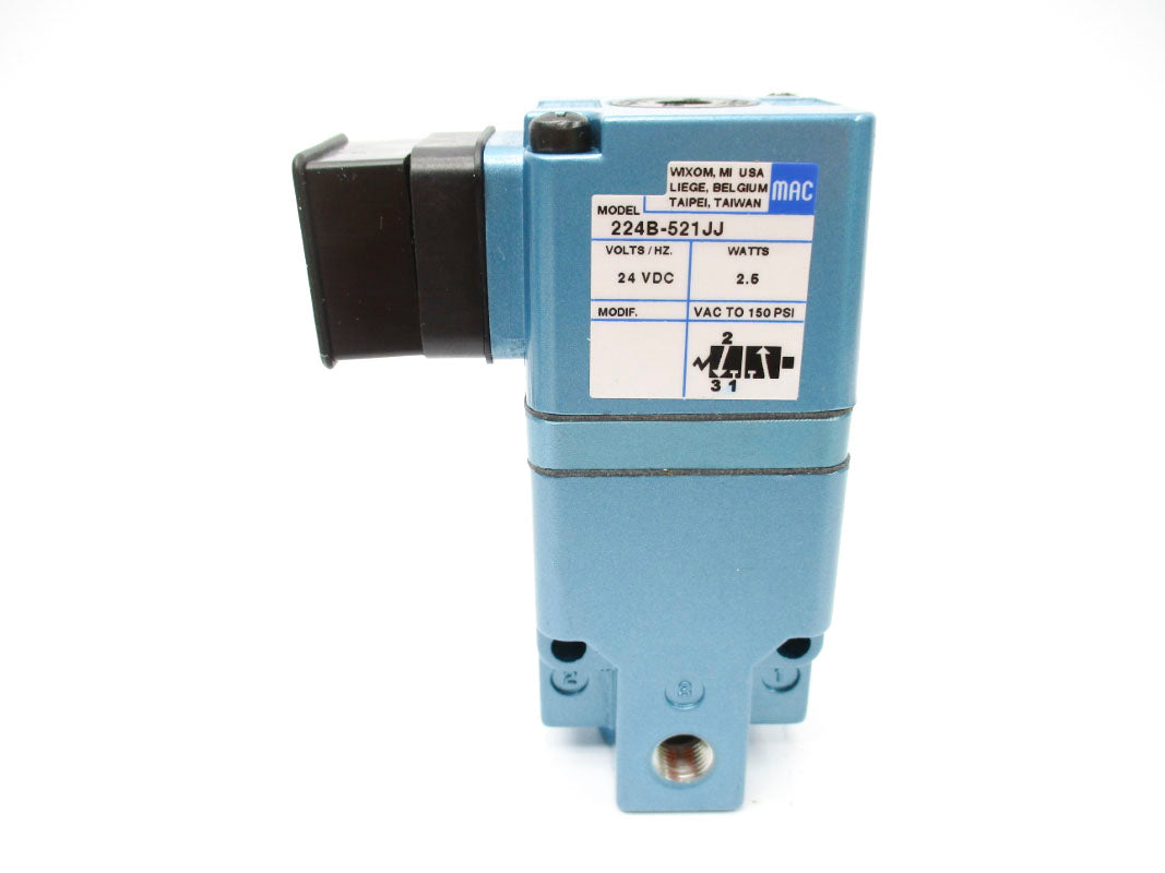 MAC 224B-521JJ 150PSI 24VDC NSMP