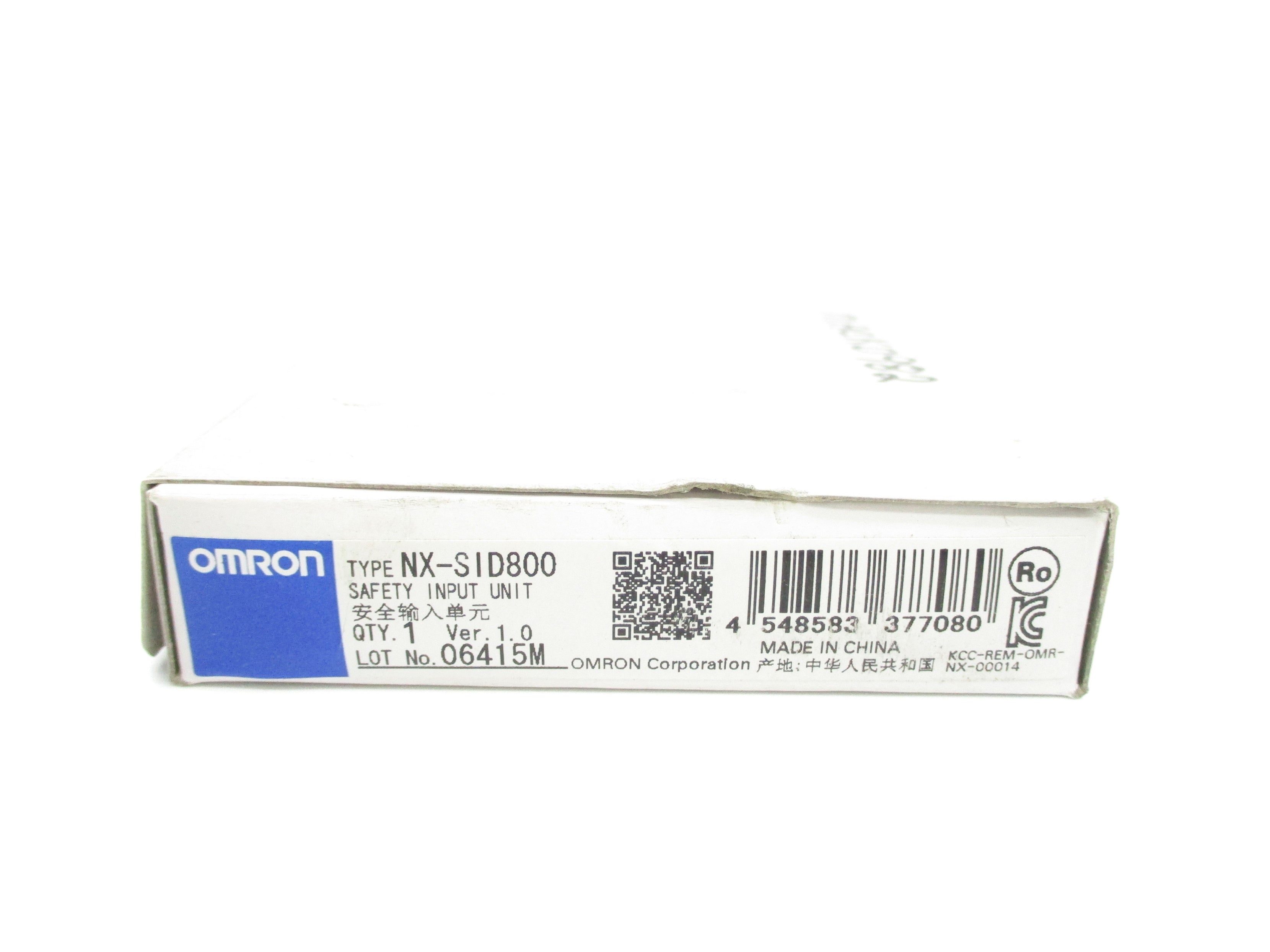 OMRON NX-SID800 NSFS