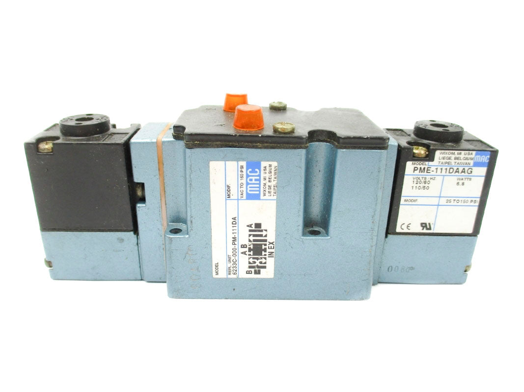 MAC 6233C-000-PM-111DA 150PSI 120V UNMP