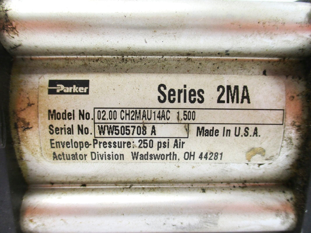 PARKER 02.00CH2MAU14AC1.500 SER. 2MA 250PSI UNMP