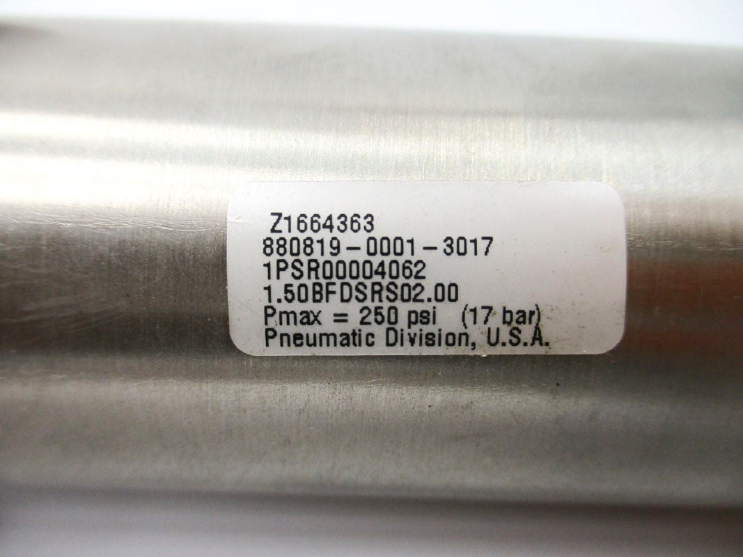 PARKER 1PSR00004062 1.50BFDSRS02.00 250PSI NSNP