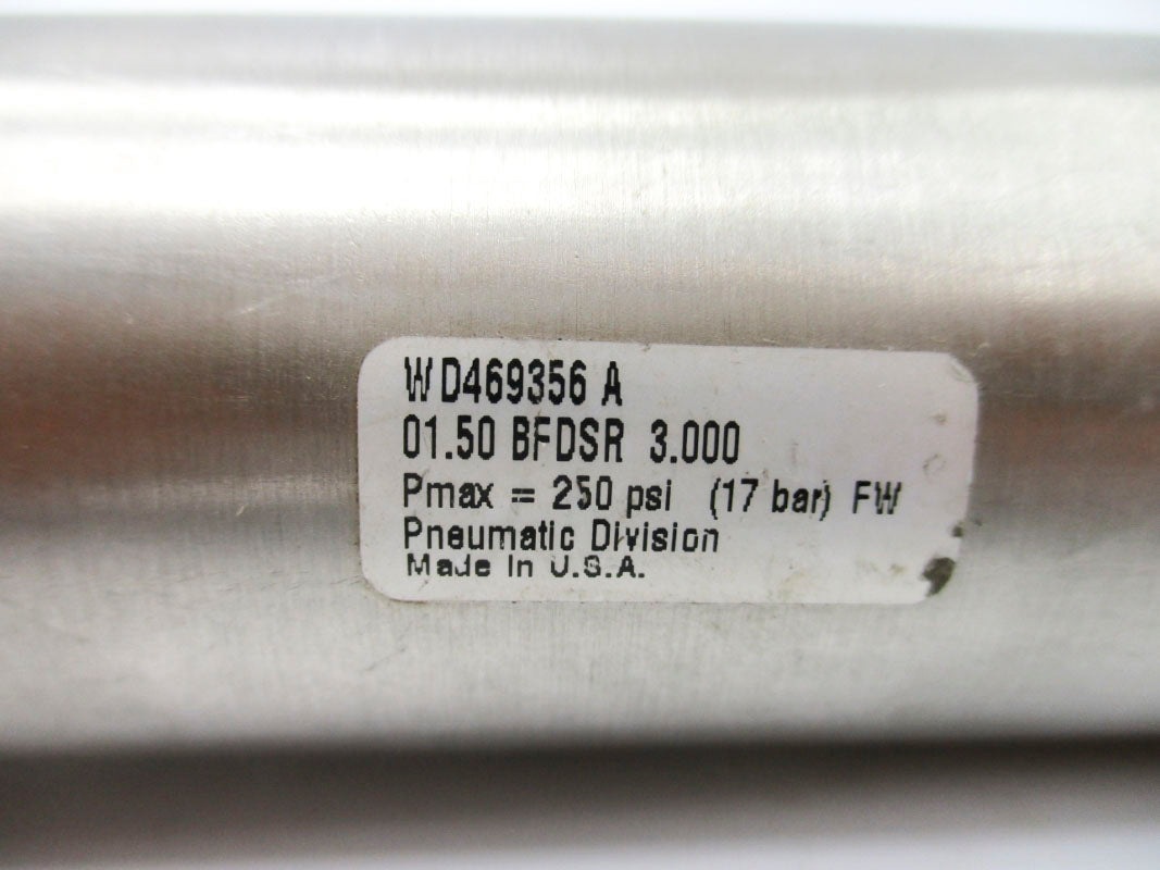 PARKER 01.50BFDSR3.000 250PSI UNMP
