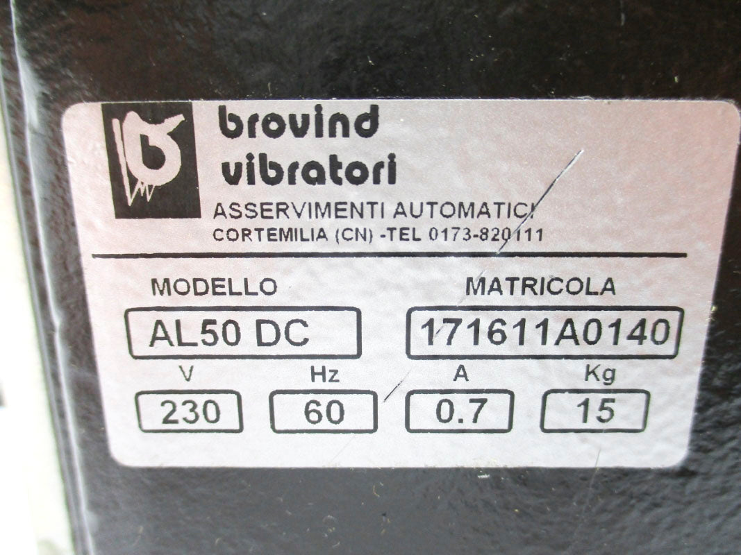 BROVIND VIBRATORI AL50DC 171611A0140 230V 0.7A UNMP