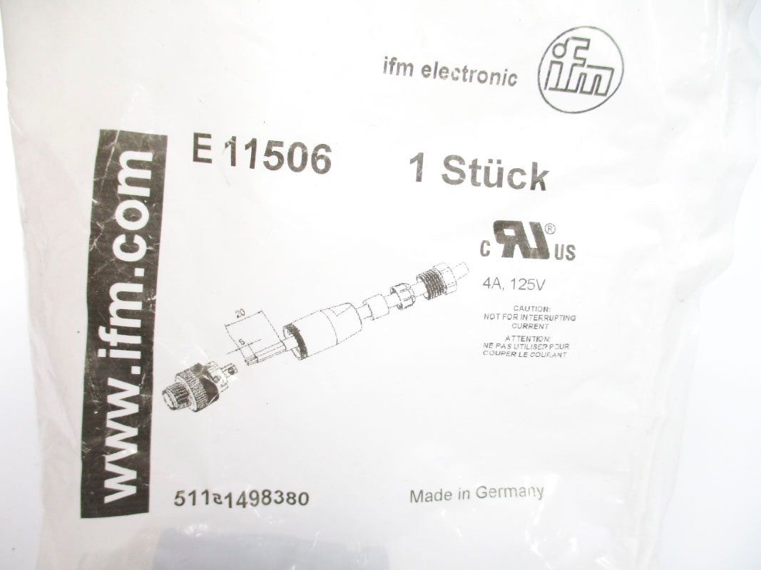 IFM EFECTOR E11506 125V 4A NSMP