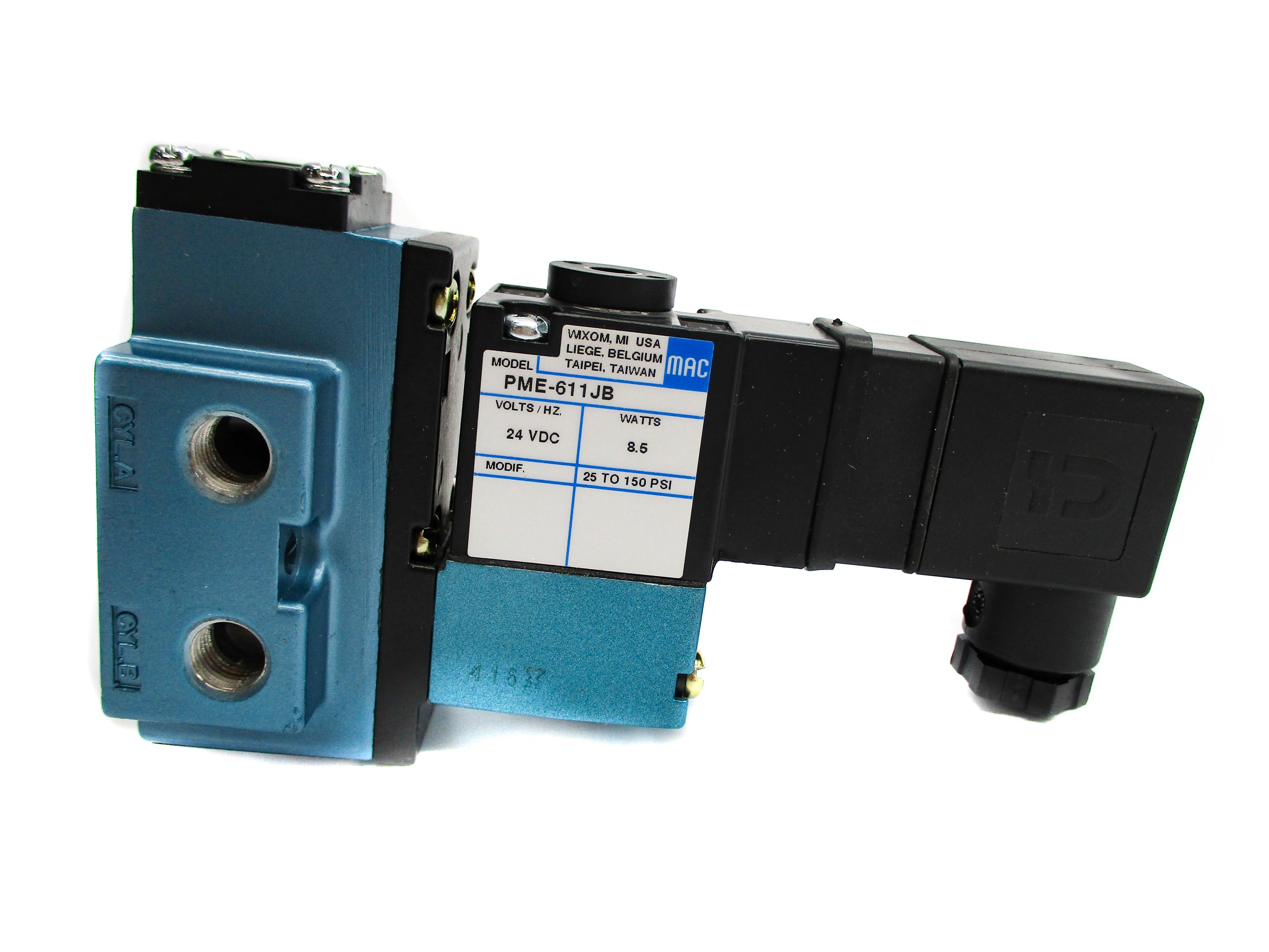 MAC 911B-PM-611JB 25-150PSI 24VDC NSMP