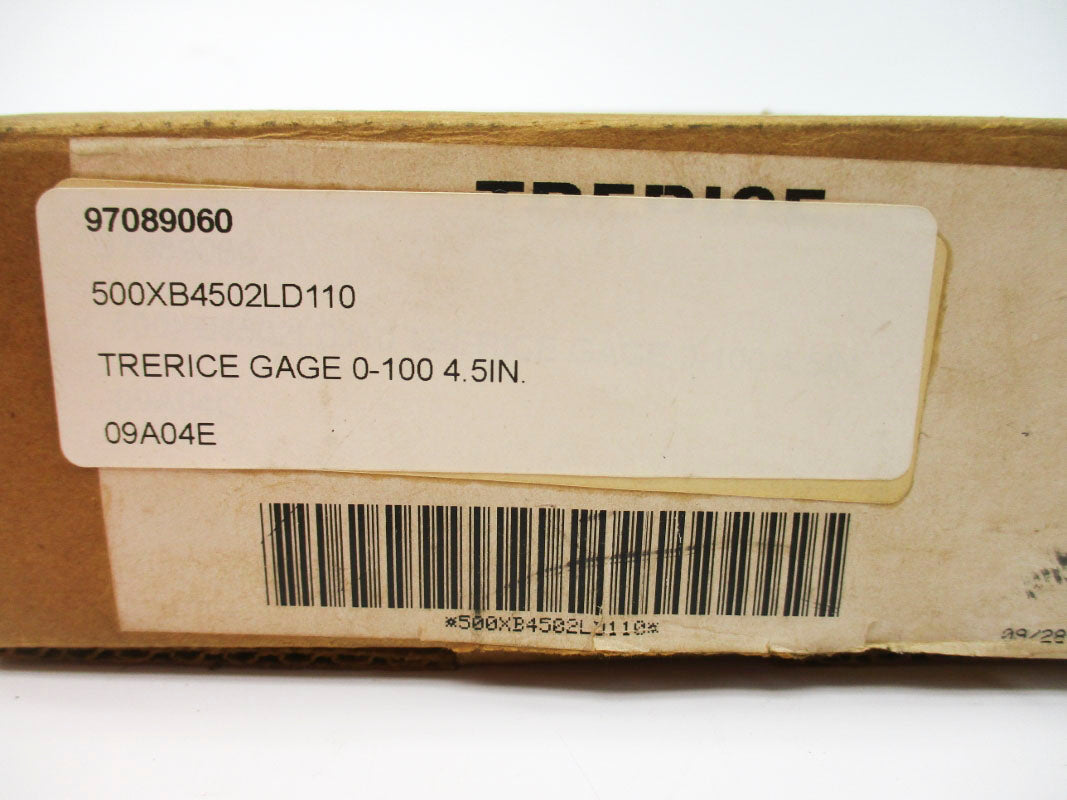 TERRICE 500XB4502LD110 0-100PSI NSMP