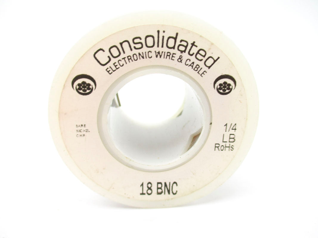 CONSOLIDATED ELECTRONIC WIRE & CABLE 18BNC-1/4 NSMP