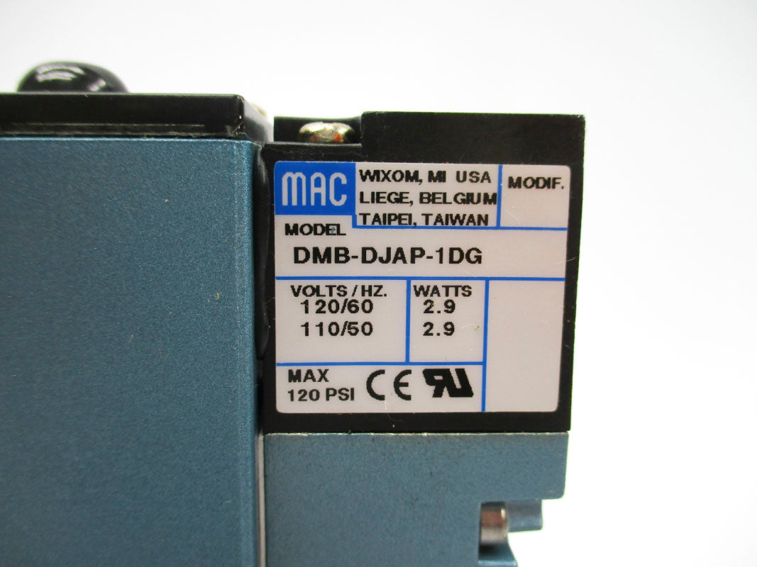 MAC 92B-AAB-CJA-DM-DJAP-1DG 120PSI 120V NSNP