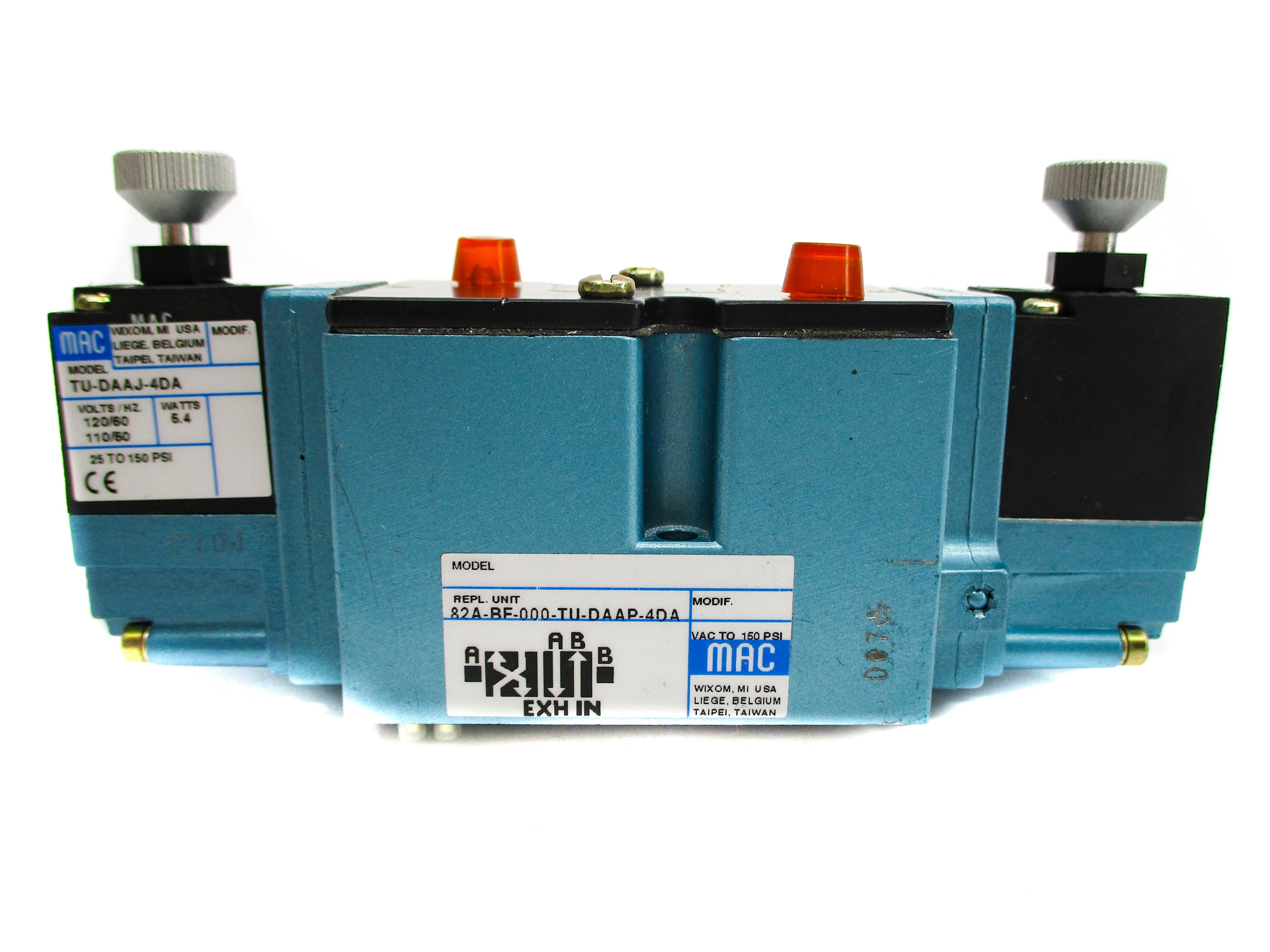 MAC 82A-BF-000-TU-DAAP-4DA 150PSI 110/120V NSMP