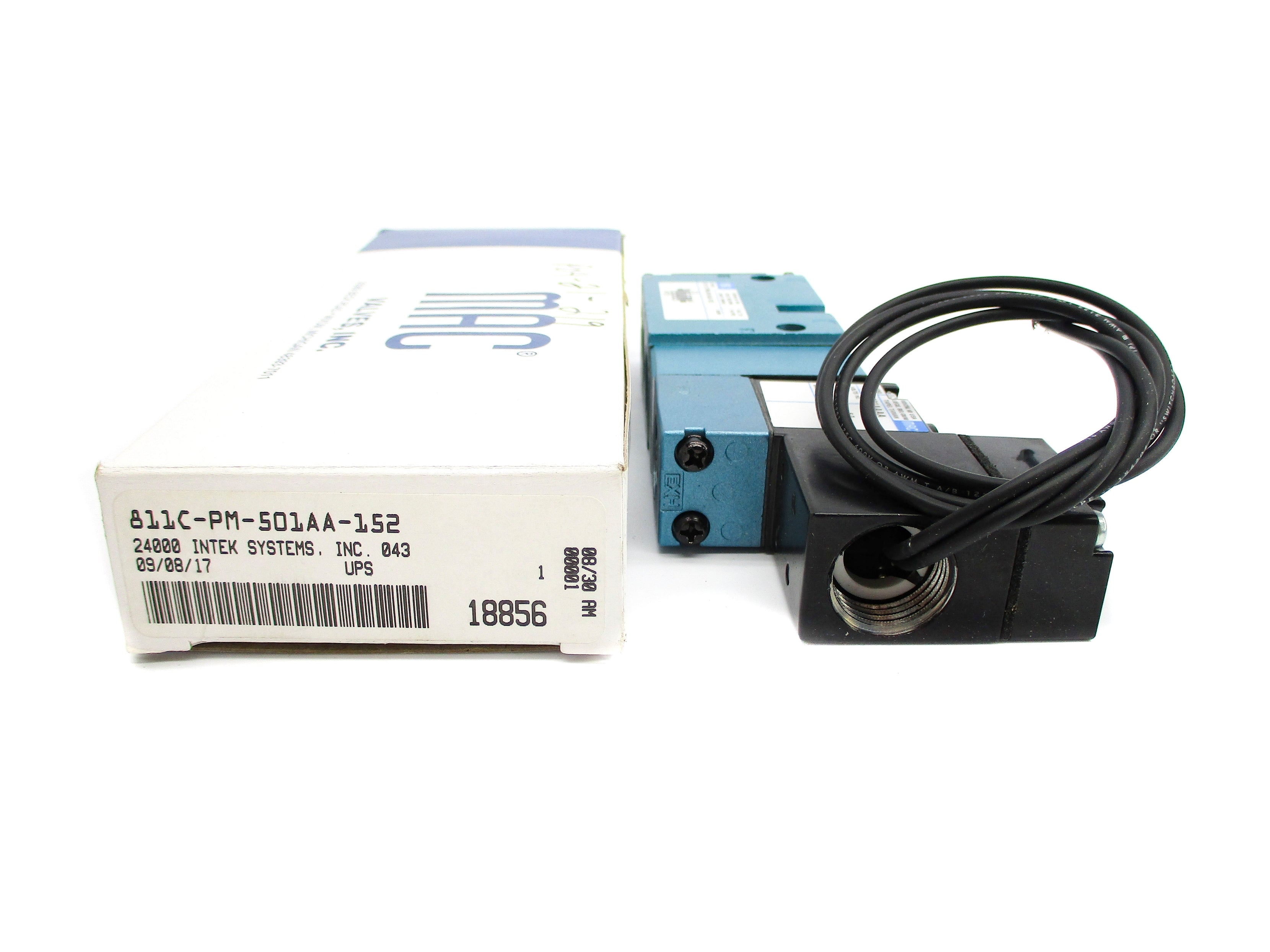 MAC 811C-PM-501AA-152 150PSI 24VDC NSMP