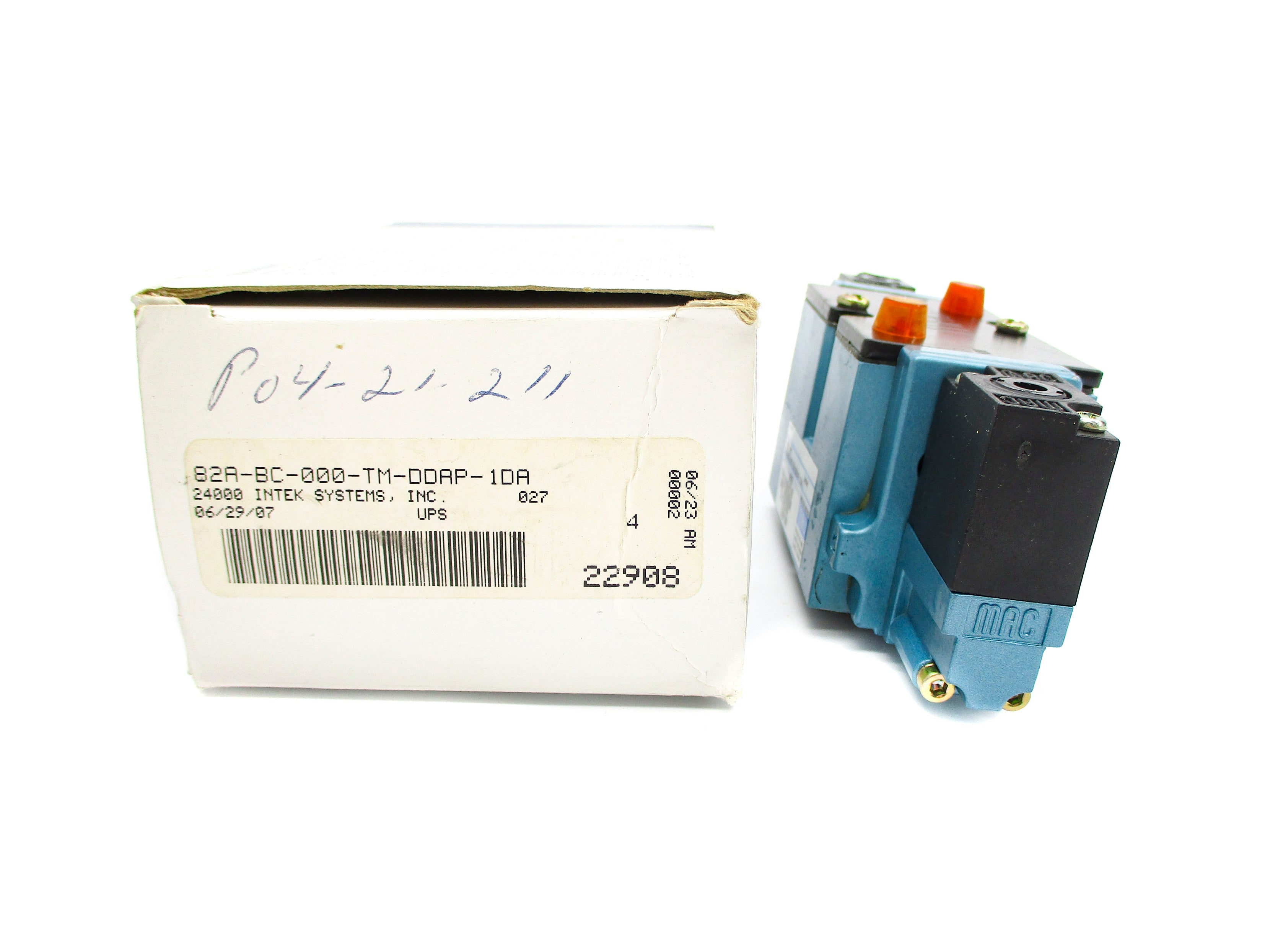 MAC 82A-BC-000-TM-DDAP-1DA 150PSI 24VDC NSMP