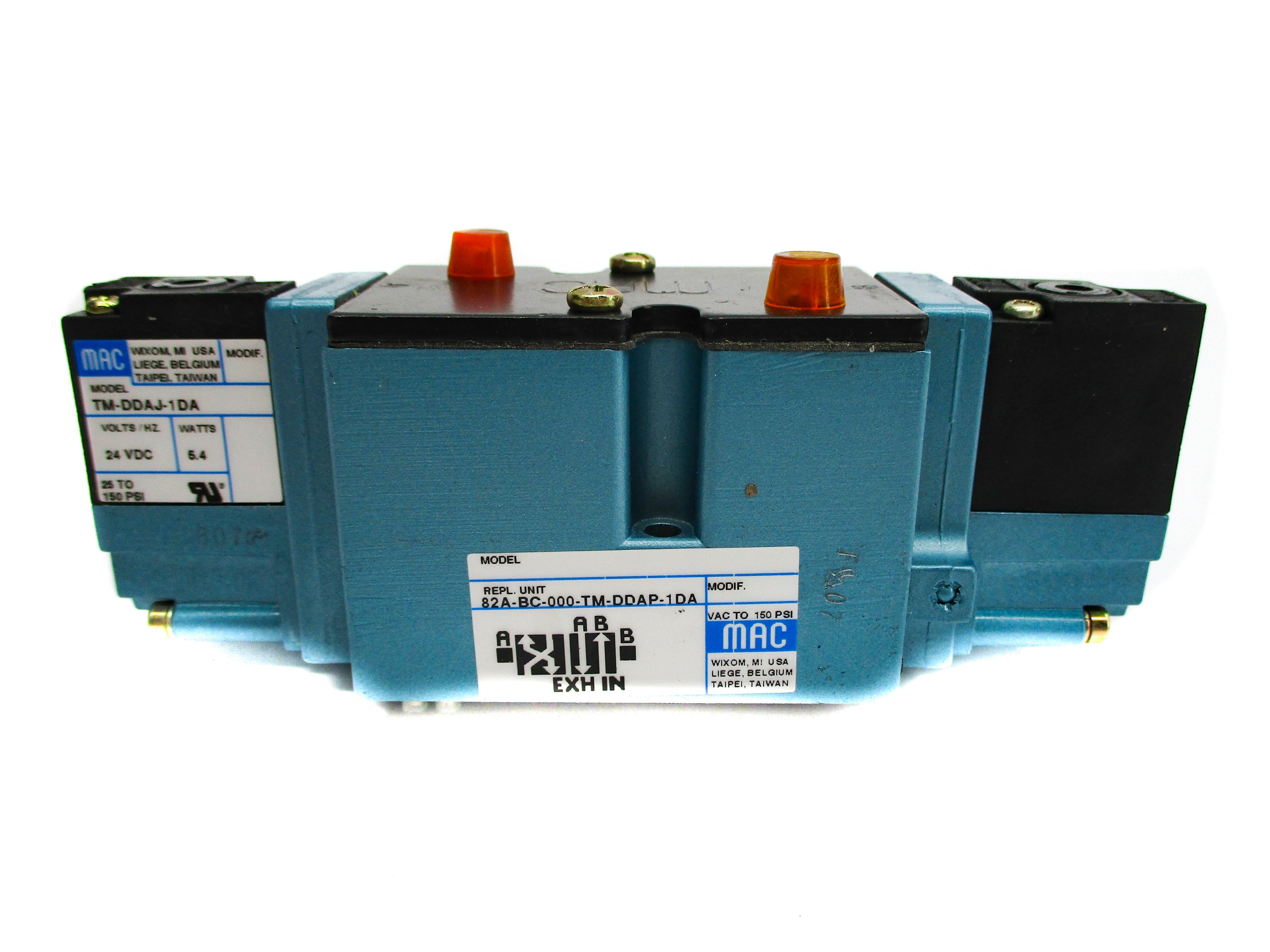 MAC 82A-BC-000-TM-DDAP-1DA 150PSI 24VDC NSMP