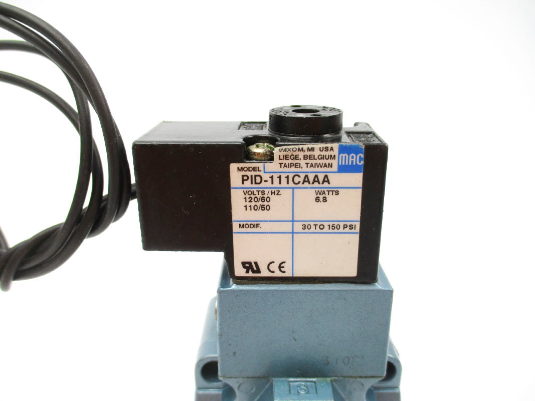 MAC 55B-11-PI-111CA 150PSI 120V UNMP