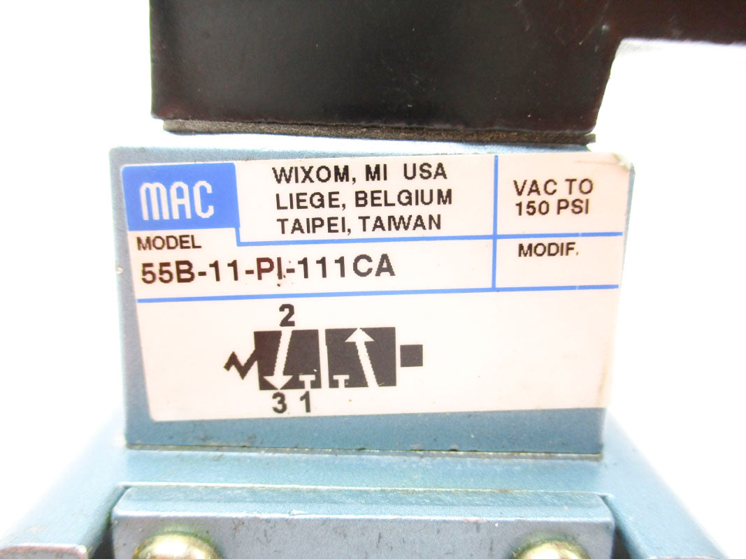 MAC 55B-11-PI-111CA 150PSI 120V UNMP