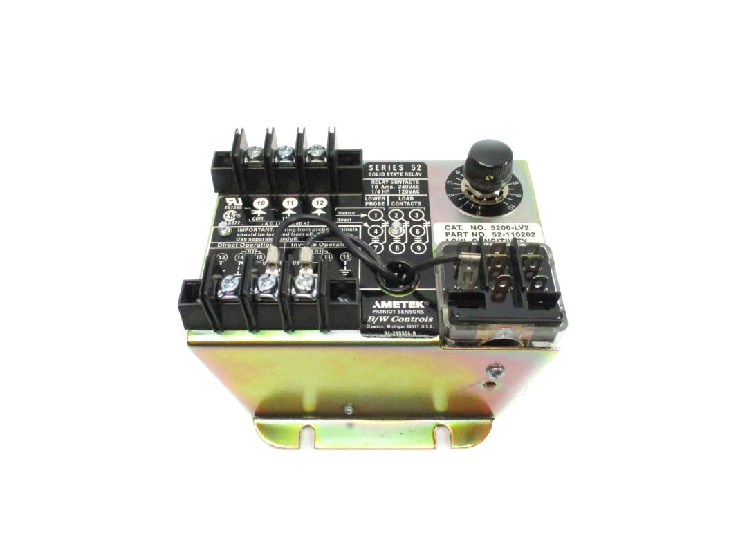 AMETEK 5200-LV2 52-110202 SER. 52 240VAC 10A NSNP