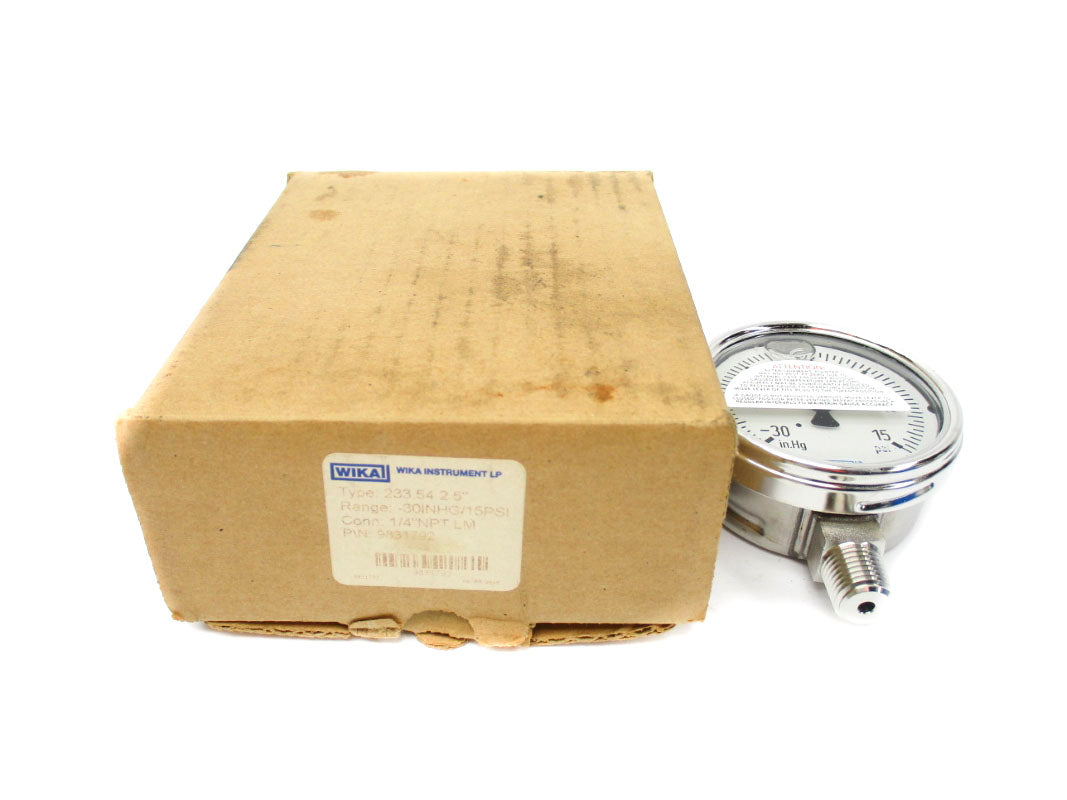 WIKA 9831792 -30INHG-15PSI NSMP