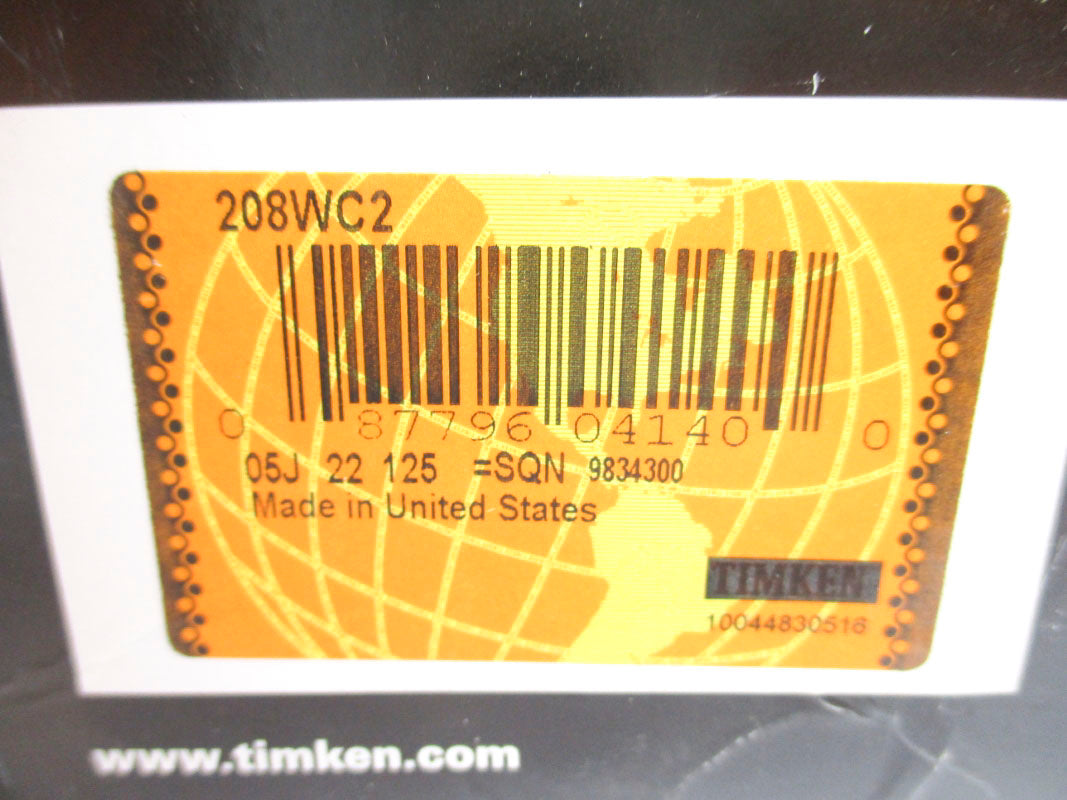 TIMKEN 208WC2 NSMP