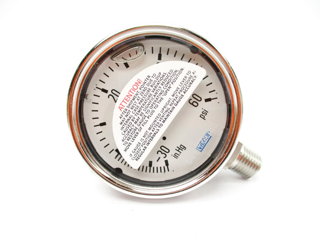 WIKA 9831814 -30INHG-60PSI NSMP