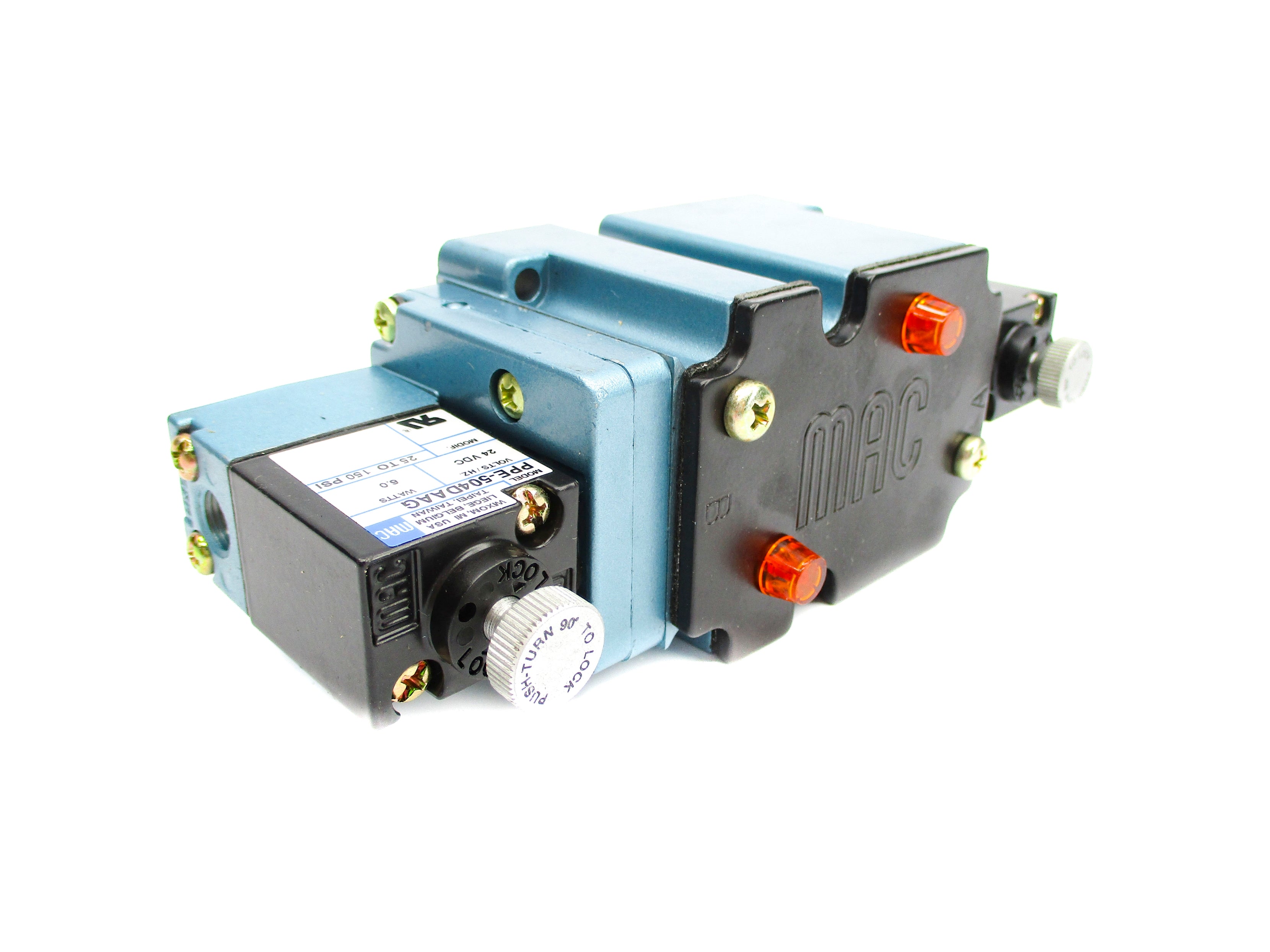 MAC 6326D-000-PP-504DA 150PSI 24VDC NSNP