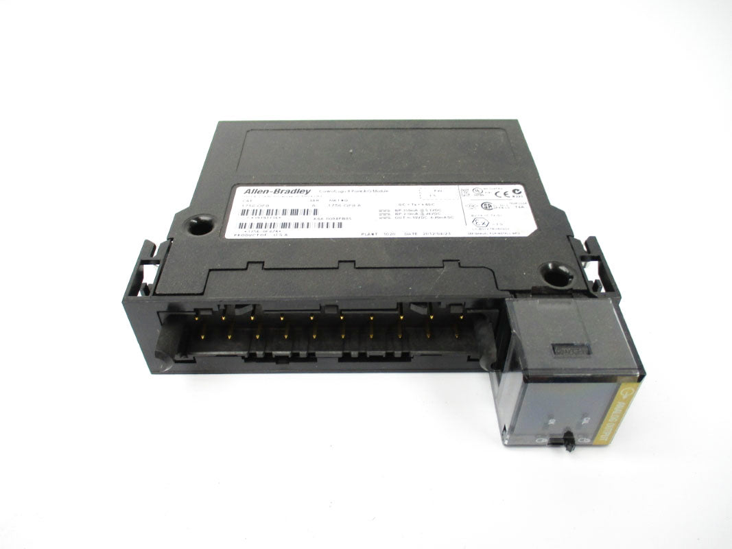 ALLEN BRADLEY 1756-OF8 SER. A F/W 1.5 24VDC (NO DOOR/TERMINAL) NSNP
