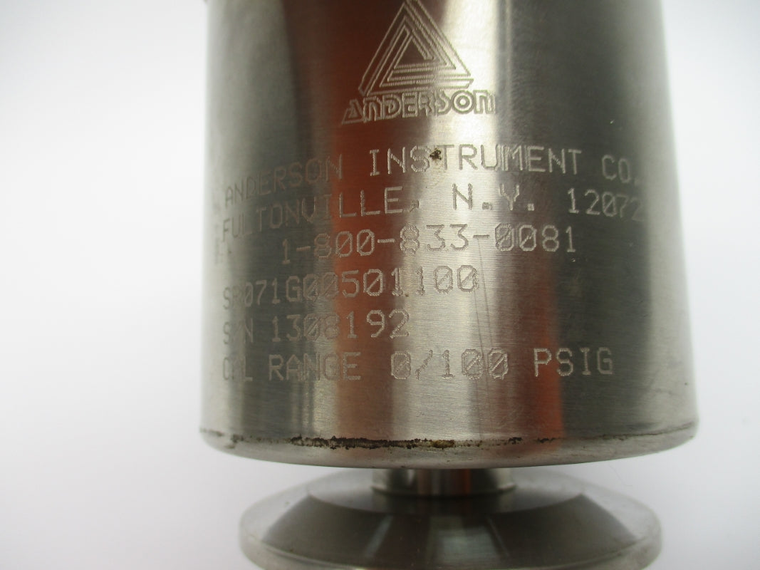 ANDERSON INSTRUMENT SR071G00501100 0-100PSI NSNP