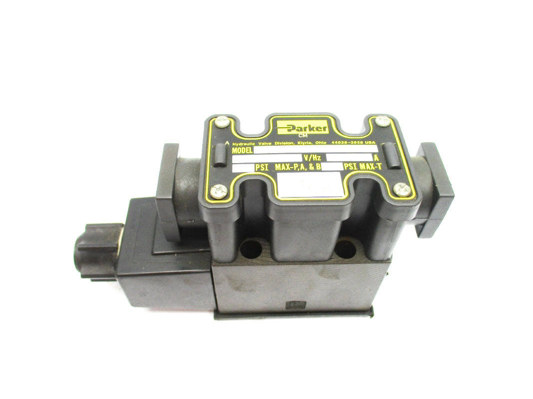PARKER D1VW8KNYCF75 120V .50A 5000PSI NSNP