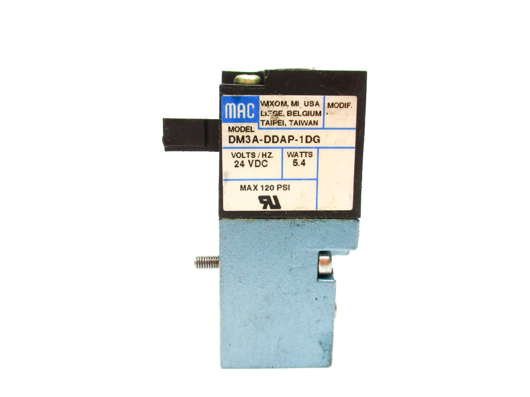 MAC DM3A-DDAP-1DG 24VDC 120PSI UNMP