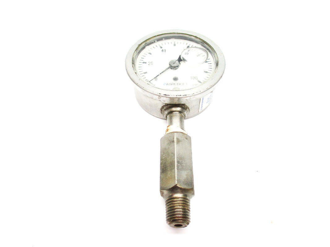 ASHCROFT 1008 0-100PSI UNMP