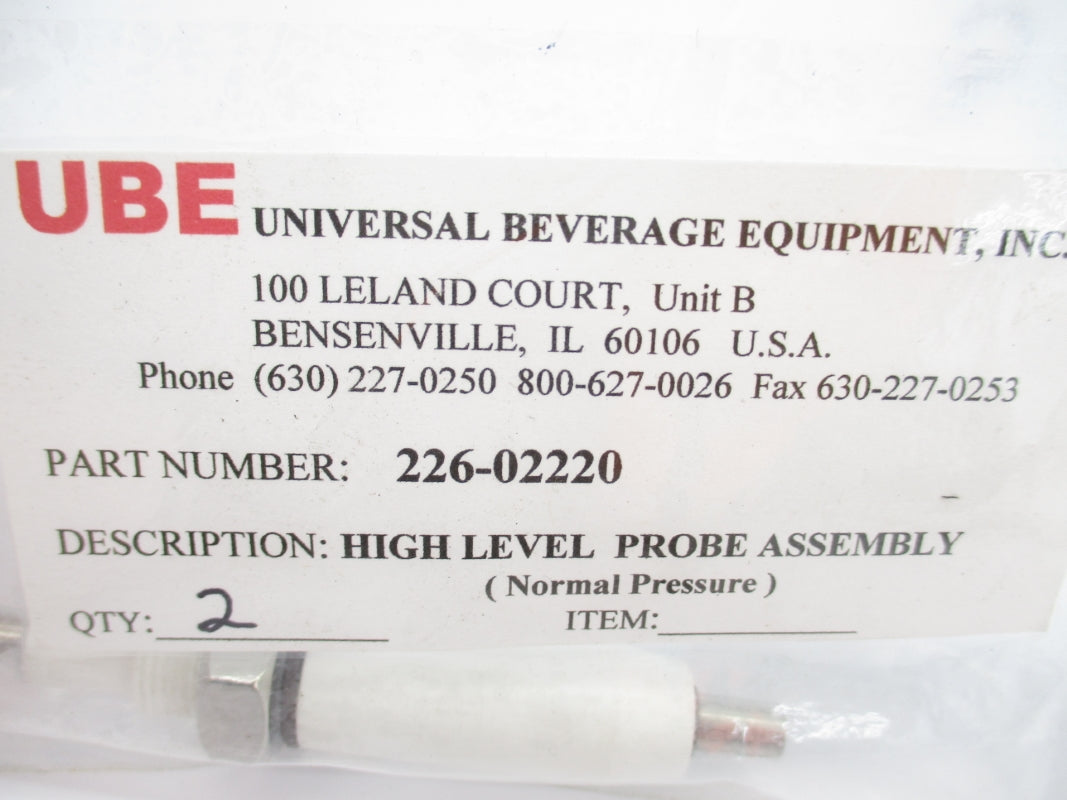 UBE 226-02220 (PKG OF 2) NSMP
