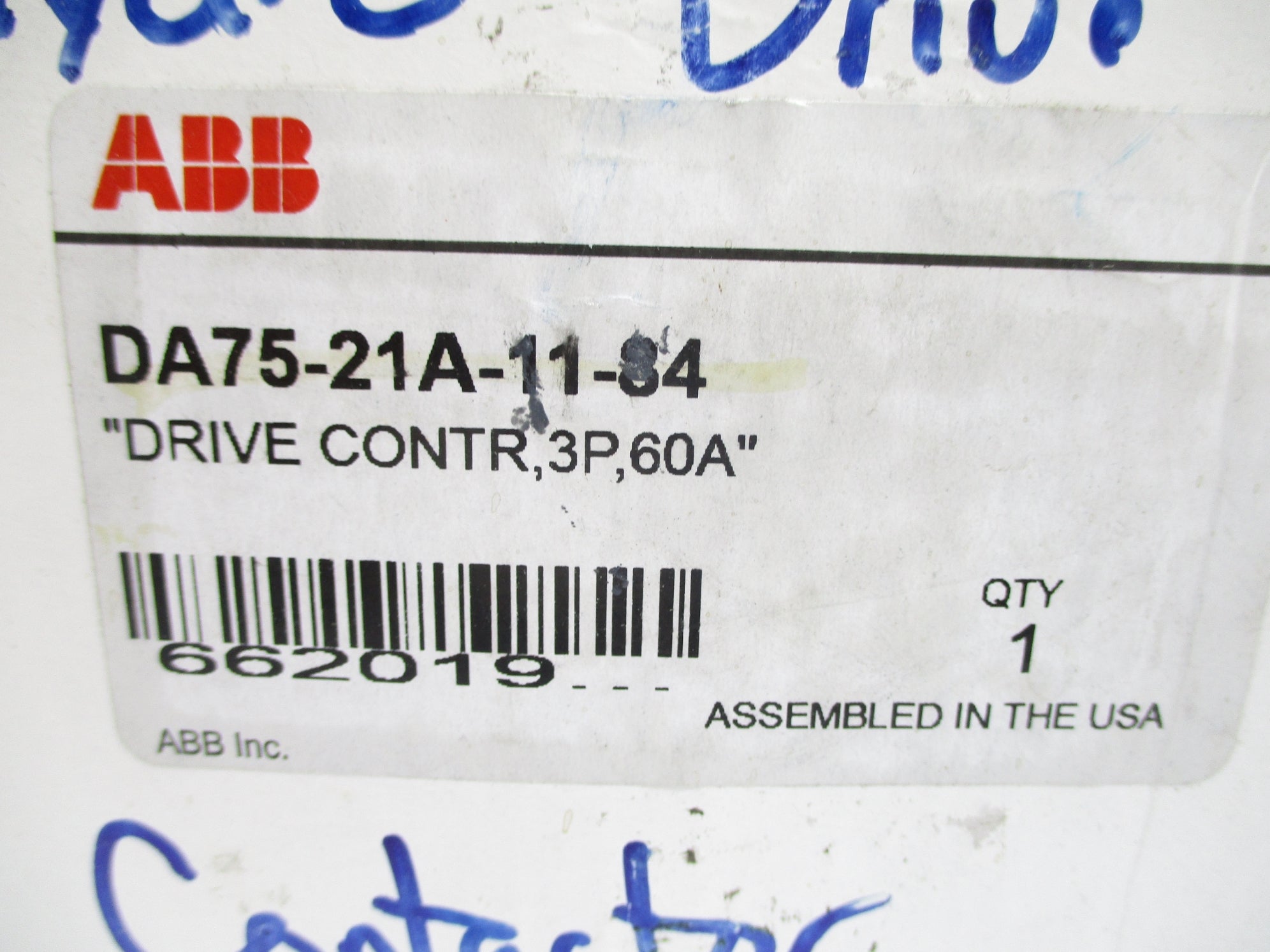 ABB DA75-21A-11-84 60A NSMP