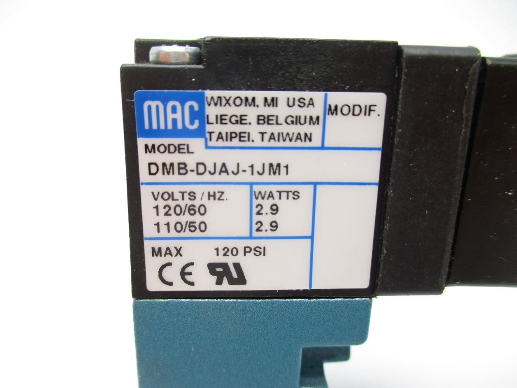 MAC DMB-DJAJ-1JM1 120PSI 120V NSNP