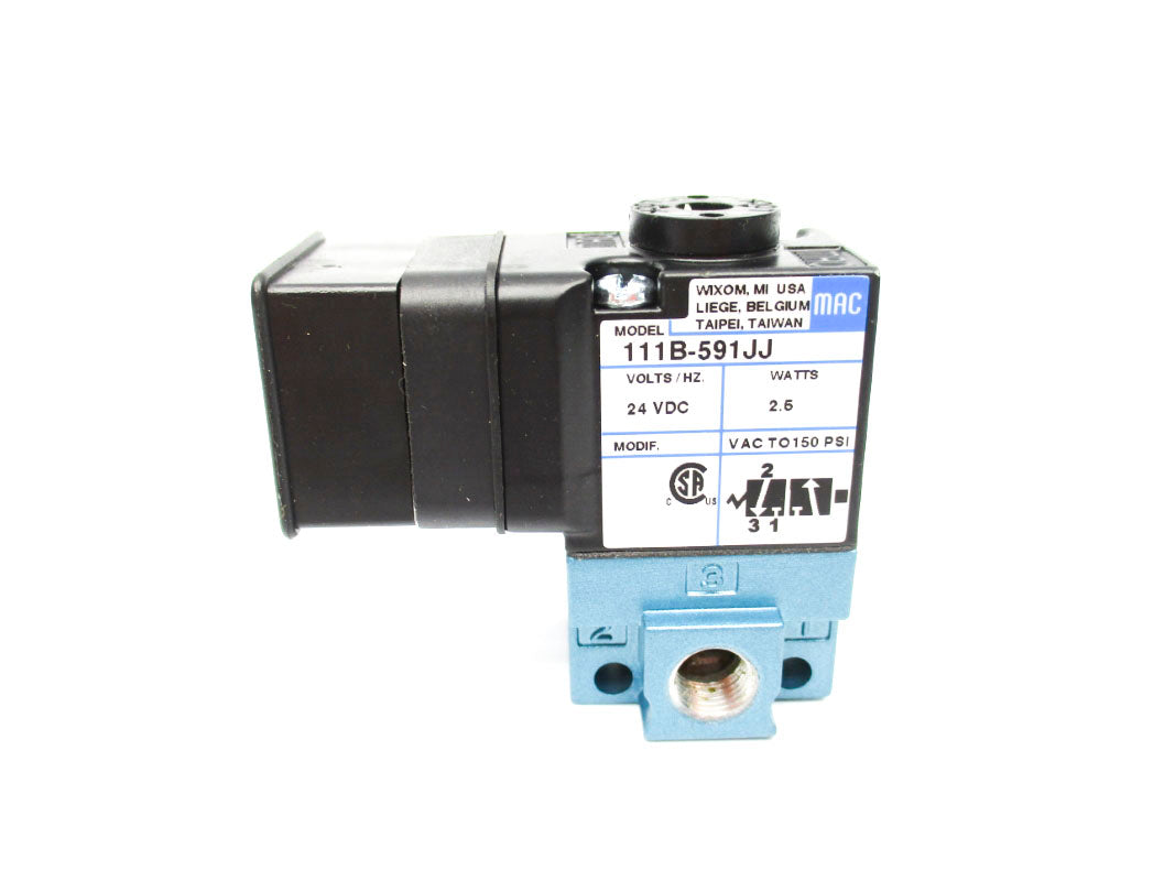 MAC 111B-591JJ 24VDC 150PSI NSNP