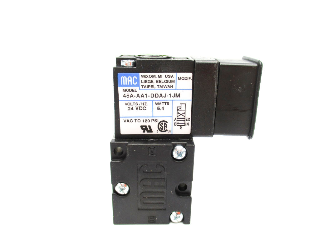 MAC 45A-AA1-DDAJ-1JM 24VDC 120PSI NSNP