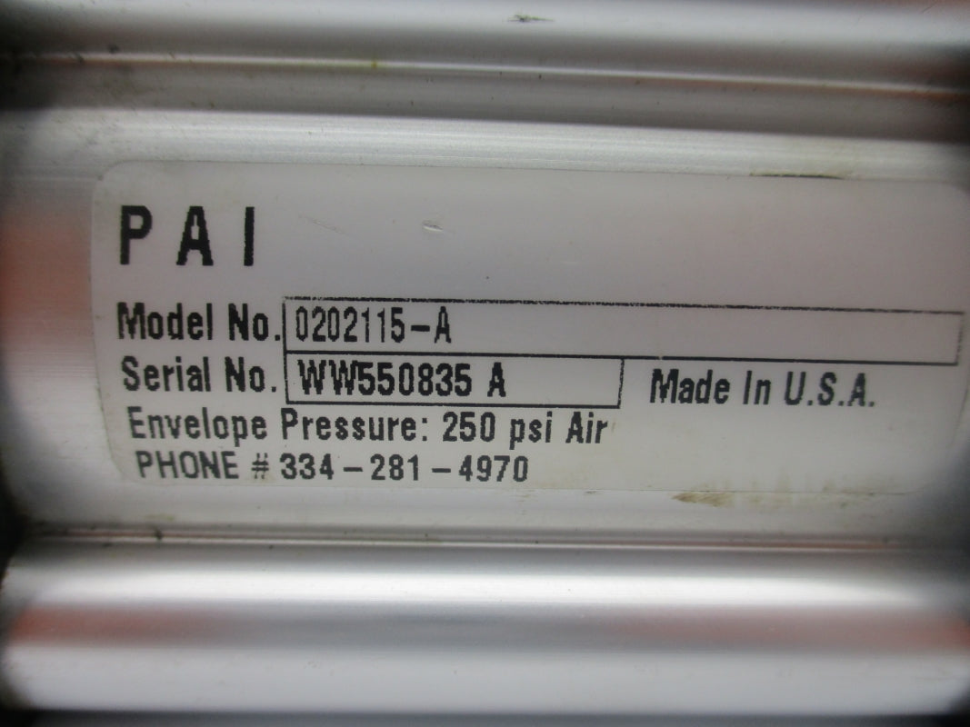 PAI 0202115-A 250PSI NSNP