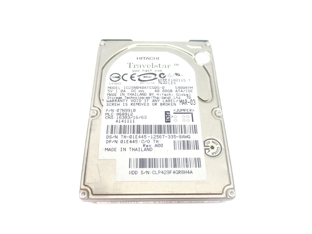 HITACHI IC25N040ATCS05-0 07N9910 5VDC 1.0A NSNP