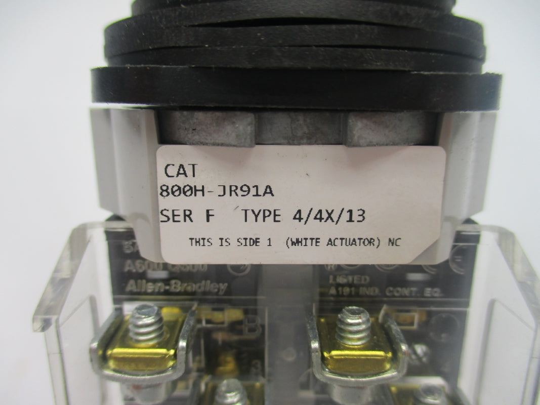 ALLEN BRADLEY 800H-JR91A SER. F NSNP