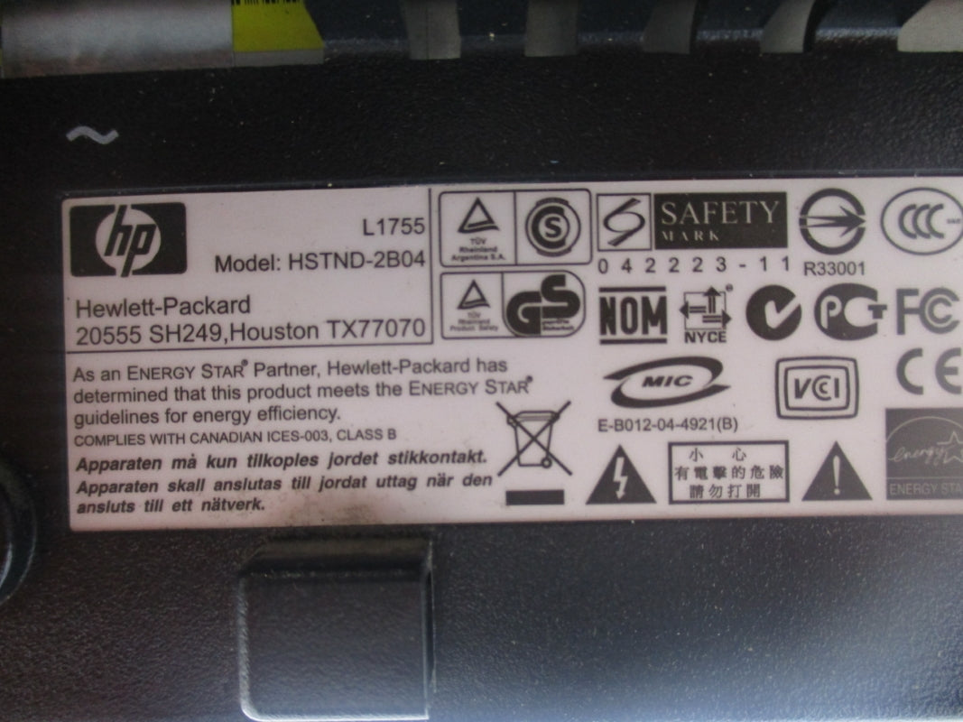 HP HSTND-2B04 240V 1.3A UNMP