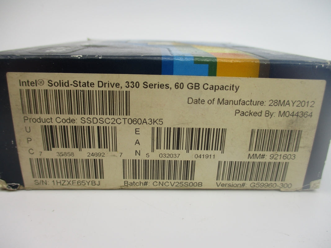INTEL SSDSC2CT060A3K5 SER. 330 5V 1A NSMP