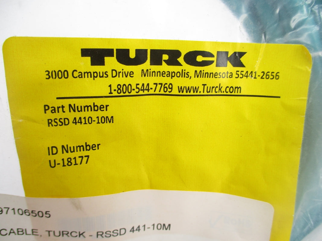 TURCK RSSD4410-10M U-18177 NSMP