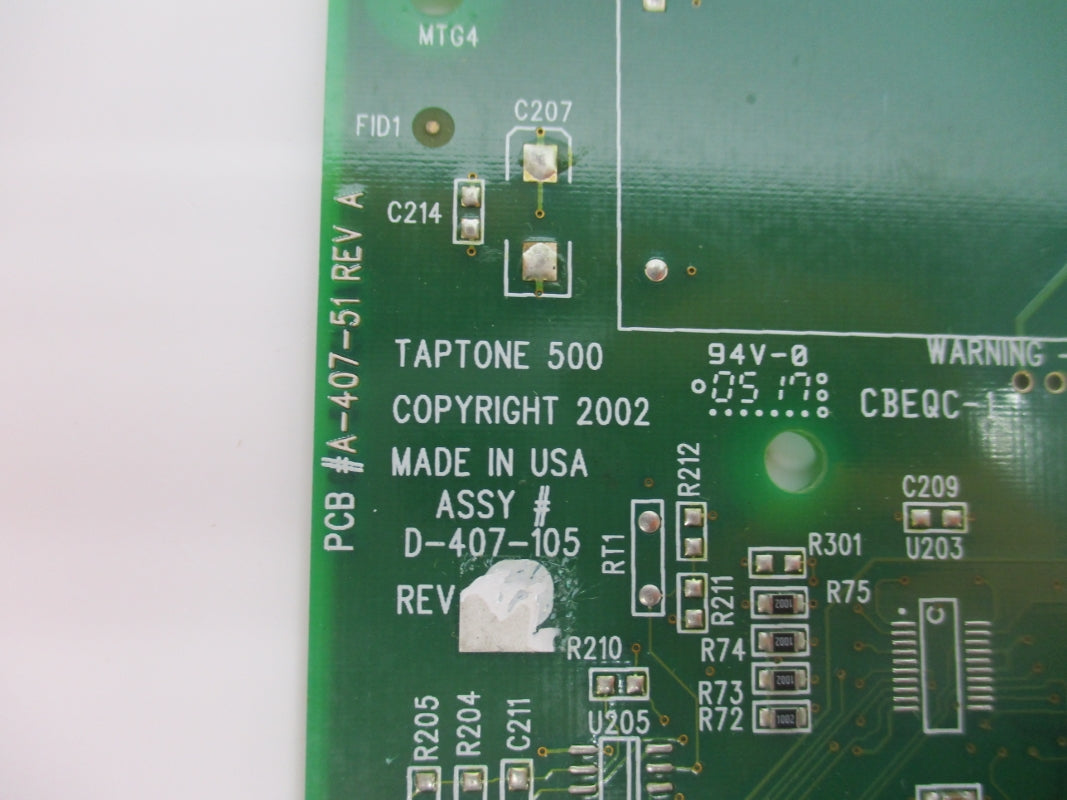 BENTHOS A-407-51 REV. A NSNP