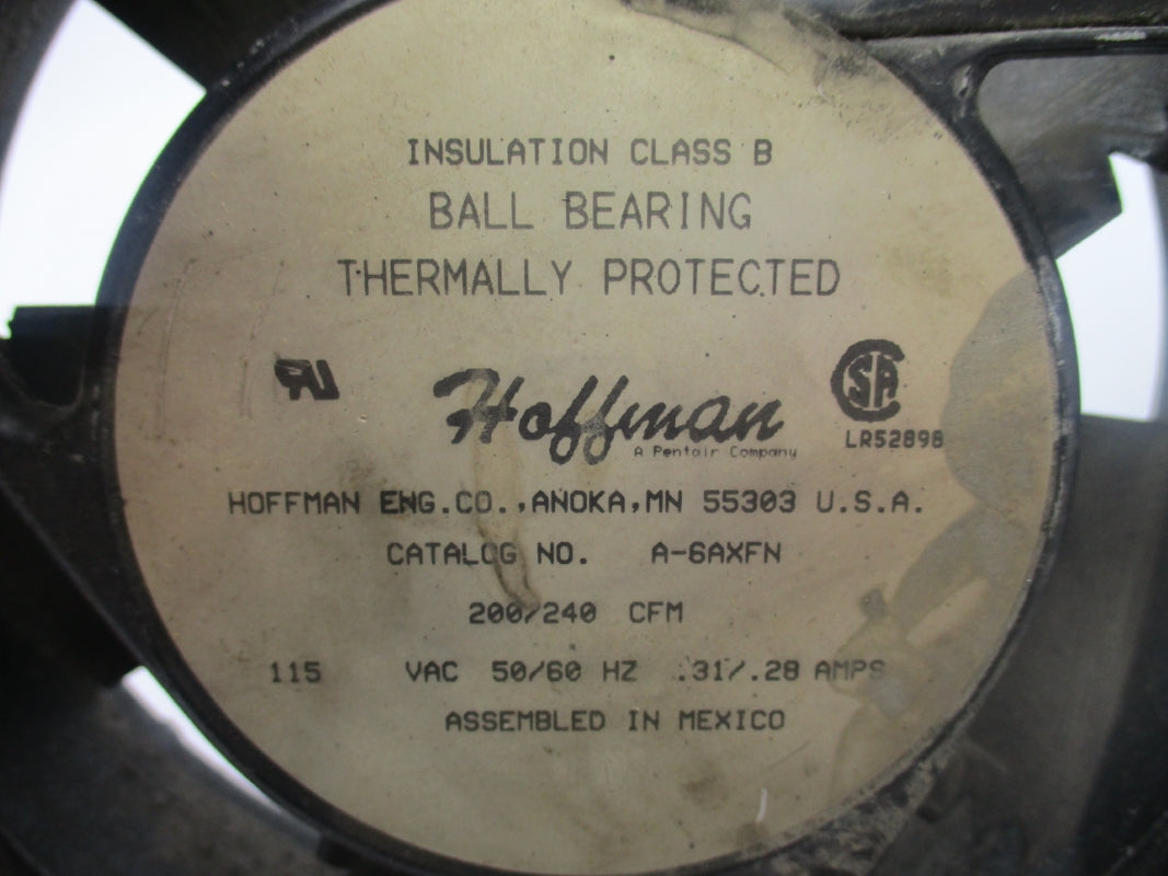 HOFFMAN A-6AXFN 240VAC .31A UNMP