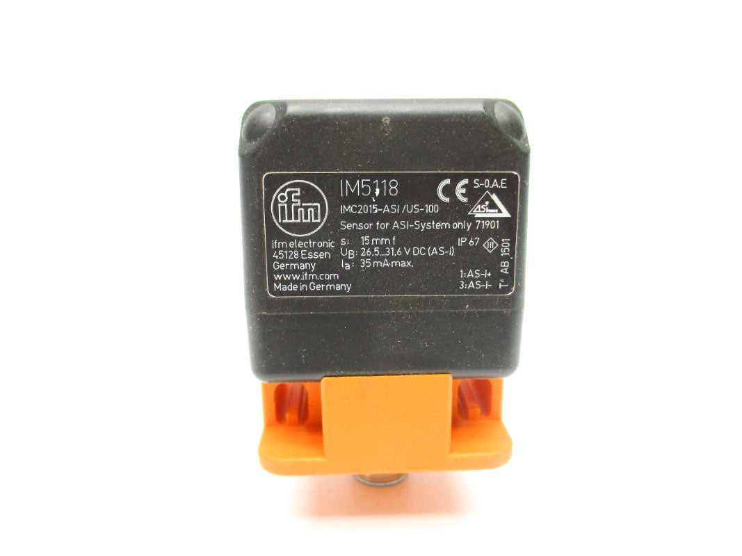 IFM EFECTOR IM5118 IMC2015-ASI/US-100 31.6VDC NSNP
