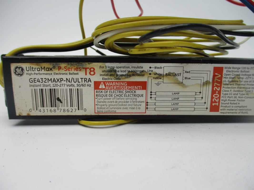 GENERAL ELECTRIC GE432MAXP-N/ULTRA 277V UNMP