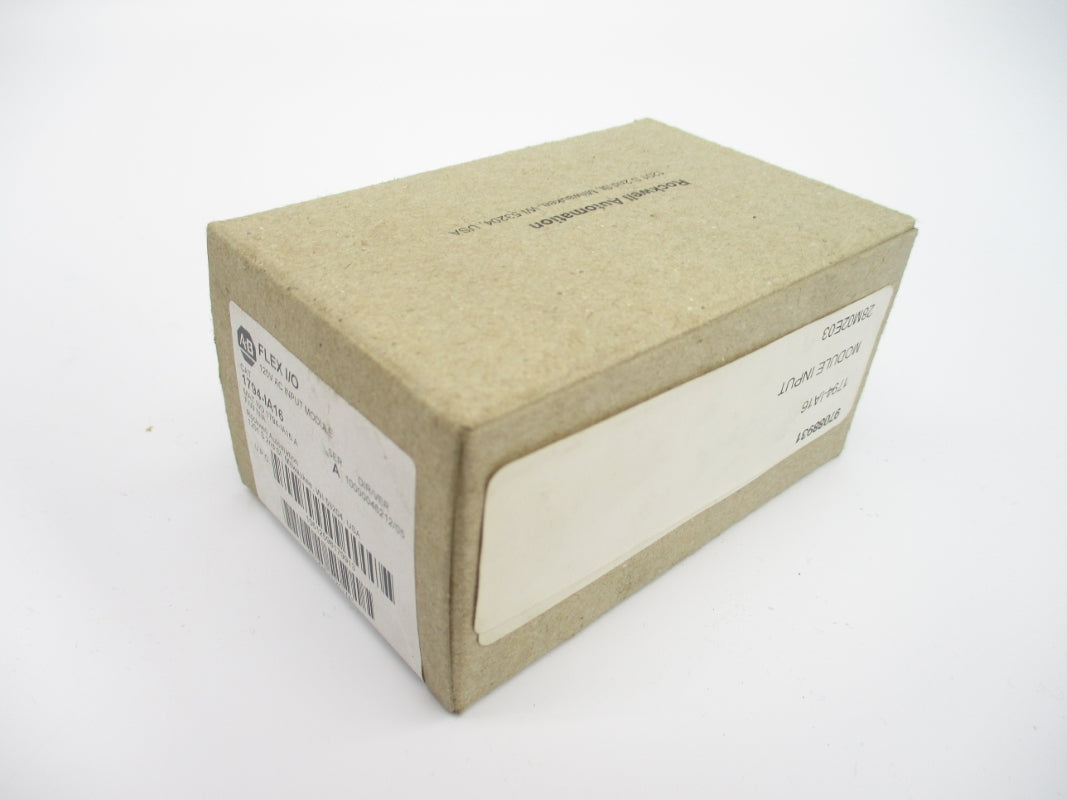 ALLEN BRADLEY 1794-IA16 SER. A DATE: 2017 120VAC NSFS