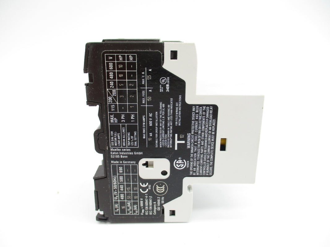 EATON XTPB016BC1-GR1 10-16A 690V NSMP