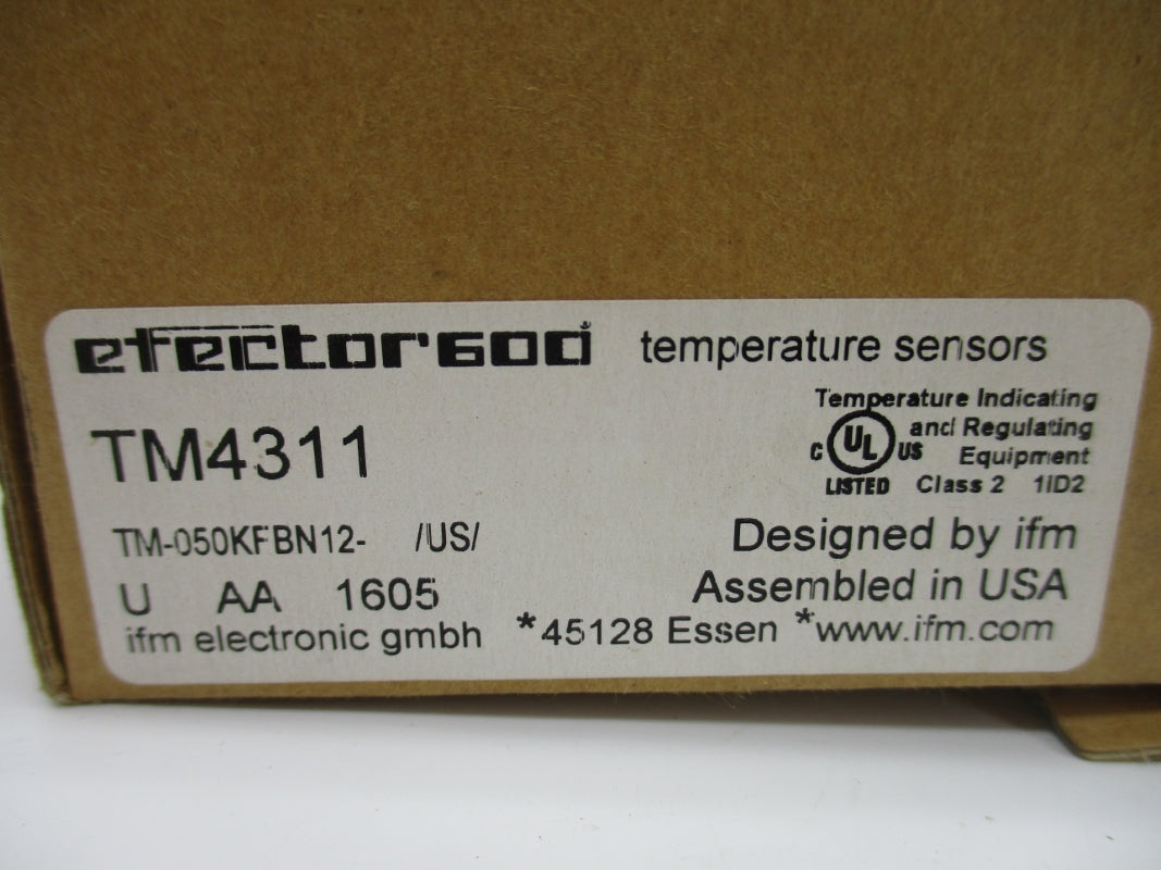 IFM EFECTOR TM4311 TM-050KFBN12-/US/ NSMP